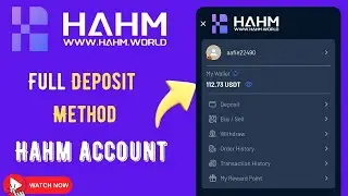 How to Deposit in Your HAHM Account: Step by Step Guide | Deposit Method in HAHM Account