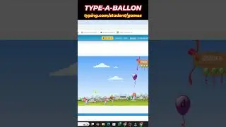TYPEA BALLON #ytshorts #hasrintutorial #belajarmengetik10jari #gameeducation