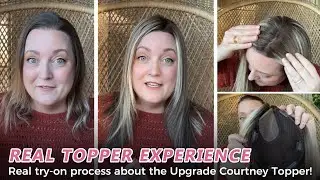 Beyond the Basics: Advanced Blending Tutorial for a Natural Topper Look! | UniWigs Upgrade Courtney