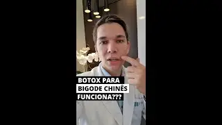 ⚠️ BOTOX para BIGODE CHIN&Ecirc;S FUNCIONA? #shorts