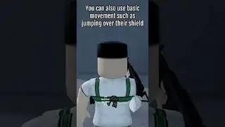 How to counter riot shields #roblox #town #shorts