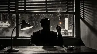 Noir Radio &ndash; Dark Jazz & Rain | 1940s Los Angeles (24/7 Film Noir Ambience)