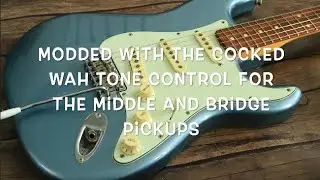 Fender Vintera 60s Stratocaster Cocked wah Mod