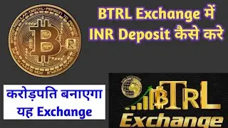BTRL Exchange में INR Deposit कैसे करे || How to Deposit iNR in BTRL Exchange