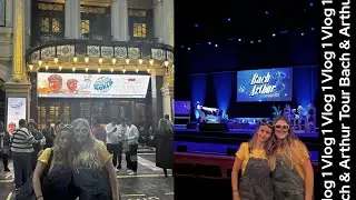 On stage at the Bach & Arthur live show!?!? (Vlog 1)