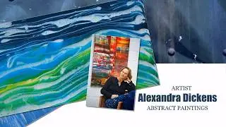 ALEXANDRA DICKENS ABSTRACT ARTIST-ST IVES,CORNWALL.