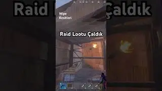 Rustta D&uuml;şmanın Raid Lootunu &Ccedil;aldık #shorts #rust #rustgame #rustshorts #rustgameplay #rustclips