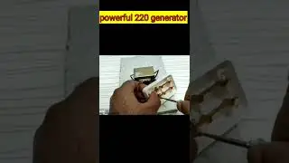 Powerful 220v generator #generator #free-generator #short #youtubeshorts #ytshorts #video #viral