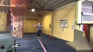 Double Buttflip to Feet