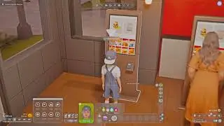 inZOI v 0.3 Bug with accumulated food in the Golden Apple Burger