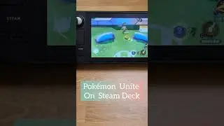 Pok&eacute;mon Unite on Smartphone vs Steam Deck