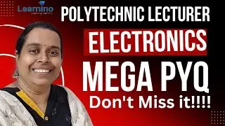Polytechnic Lecturer, Electronics PYQ