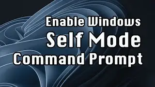 Enable Windows Safe Mode with Command Prompt