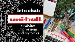 Всё о ручках Uni-Ball! Моя коллекция образцов