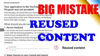 Jinsi ya kuepuka  Reused Content  youtube monetization 2022