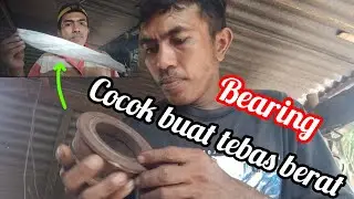 Tidak semua baja bearing gampang gompal/ompong ketika di buat parang kerja berat 