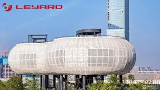 Leyard's Conformal screen for Shenzhen North Railway Station Central Park&mdash;Genting Book Bar