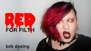 BRB DYEING Red for Filth