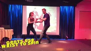 Revolution Dance Intermediate Modern Jive Class 138 New Moves with a Body Roll Keith & Vicky