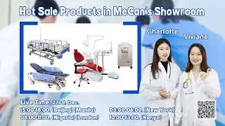 Product LiveStream|Multifunctional  Transfer cart For Hospital Show & Introduce|MeCan Medical
