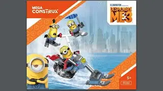 Wild Waterski Bike Instructions | Mega Construx | FFJ33 | Manual | Minions | Despicable Me | Bloks