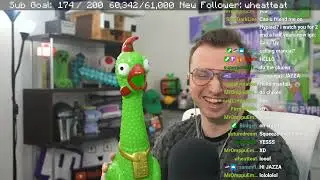 Zyph adopts a chicken