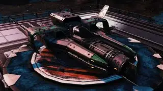 No Man's Sky - Very Rare Tier 3 Black and Green Fighter - Abyss 1.71
