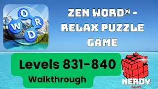 Zen Word Levels 831-840
