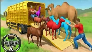 Animal Cargo Truck Driving Game3&lrm;D Animal Transport Cargo Truck 2024 - #&lrm;Adnan Guru part3