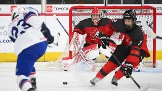 Highlights from Canada vs. Norway in preliminary-round action at the 2025 U18 Men's Worlds