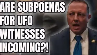 Will the government actually SUBPOENA UFO witnesses? Burlison says it will happen.