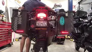 RadiantZ LED On BMW GS -Tusk Panniers