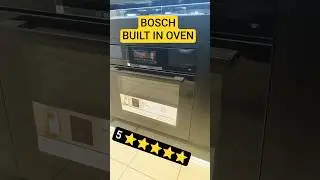 BUILT IN BLACK BOSCH ELECTRIC OVEN 60CM || #bosch #builtinappliances #oven
