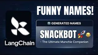 #47. LangChain Single Chain Demo | Generate Funny Company Names for Products
