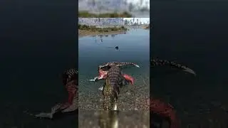 The world's oldest trap works🐊  -The Isle EVRIMA Deinosuchus #theisle #deino   #theislegameplay