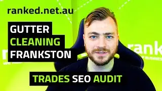 Website SEO For Gutter Cleaning Frankston, Melbourne Audit