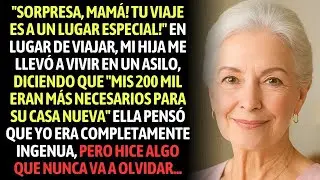 En Lugar De Viajar, Mi Hija Me Llevó A Vivir En Un Asilo, Diciendo Que Mis 200 Mil Eran Necesarios.