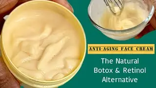 DIY Anti-Aging Spilanthes (Nature&rsquo;s Botox) & Bakuchiol Oil (Natural Retinol) Face Neck & Chest Cream