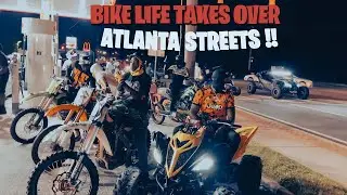 2021 ATL BIKE LIFE RIDE OUT !! *CRAZY WHEELIES* | Lil A.T. VLOGS