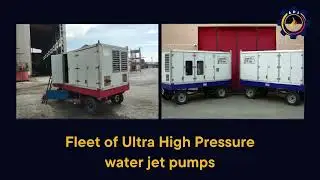 water jetting services during shutdown using ultra high pressure jet pump | Alex petroserve