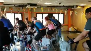 XXL Spinning tijdens groepsles van de maand!