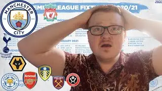 Reacting LIVE To The Premier League Fixture Release As Man City Face A Very Difficult Start