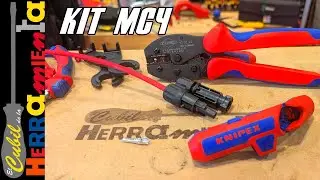 SET B&Aacute;SICO PARA CRIMPAR MC4 DE KNIPEX