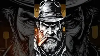 Outlaw Hollow 🎸 Dark Country Blues | Western Rock #Shorts
