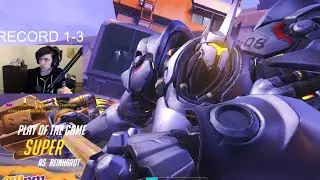 Super Insane Reinhardt God - POTG! [ Overwatch Season 30 Top 500 ]