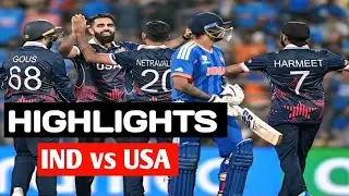INDIA vs USA T20 WORLD CUP MATCH HIGHLIGHTS #indvsusa #t20worldcup2026 #usavsind #highlights #viral 