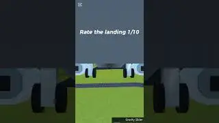 Air Senegal A321 Gear POV landing Plane Crazy #shorts #roblox #planecrazy