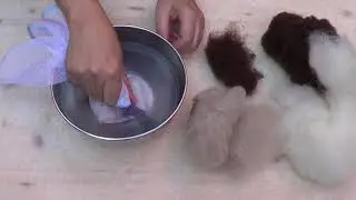 Tutorial jabón afieltrado