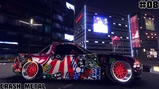 CRASH METAL CYBERPUNK GAMEPLAY 2021 8TH DRIFT EVENT JUTT42 GAMERZ #08