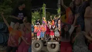 Girls Teenmaar Dance At Tankbond Ganesh Nimarjanam 2025 | girls Halchal Dance At Tankbond | #viral